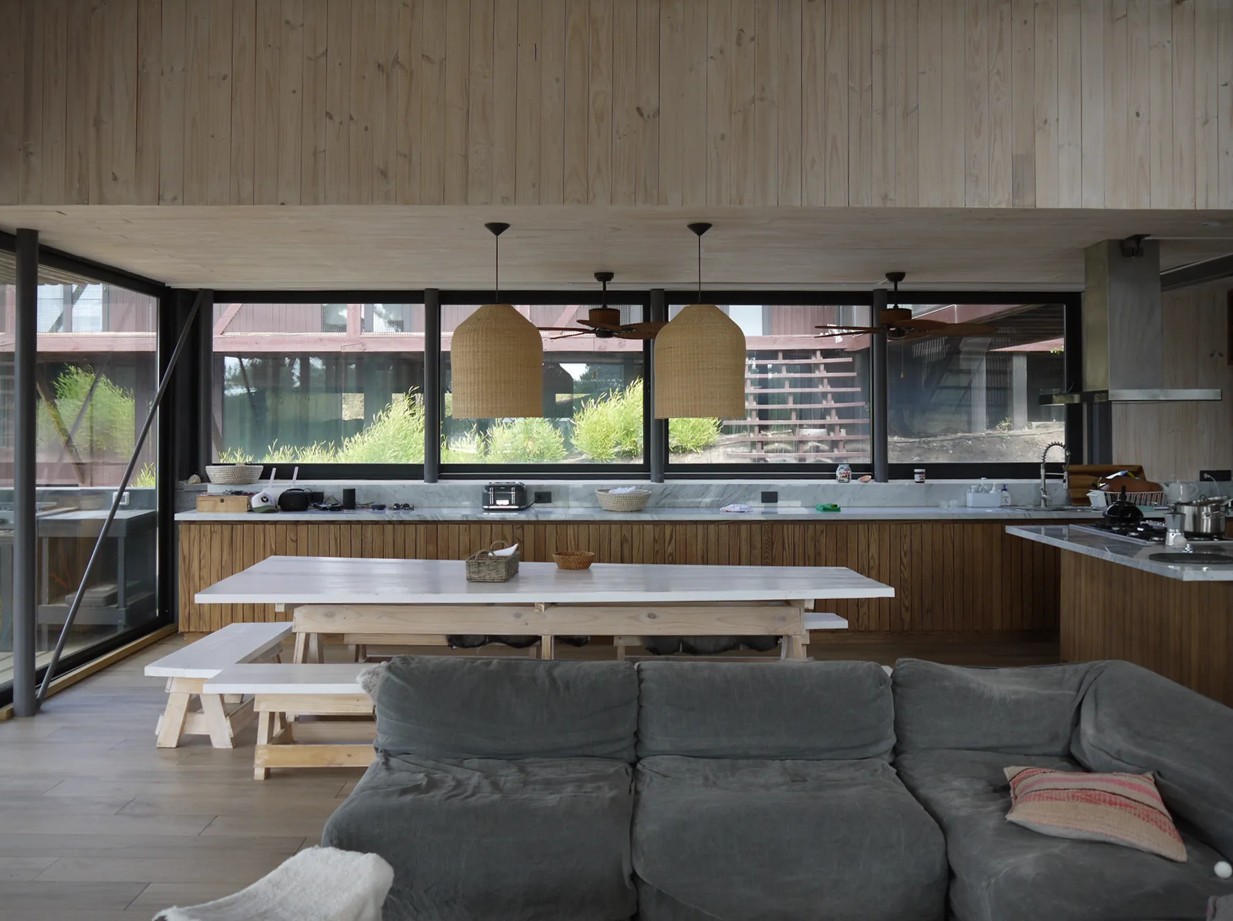 Cocina y comedor