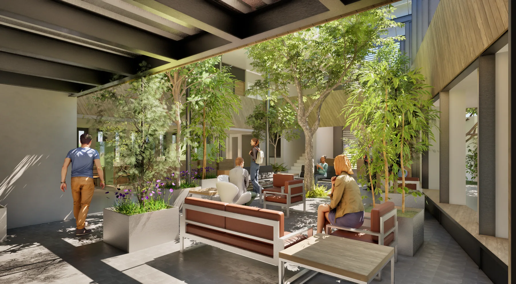 Patio interior