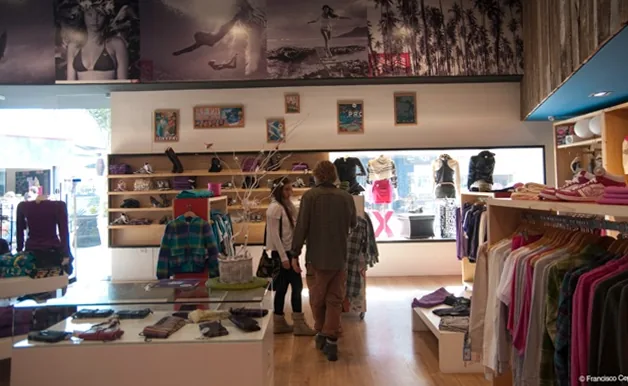 Interior de la tienda
