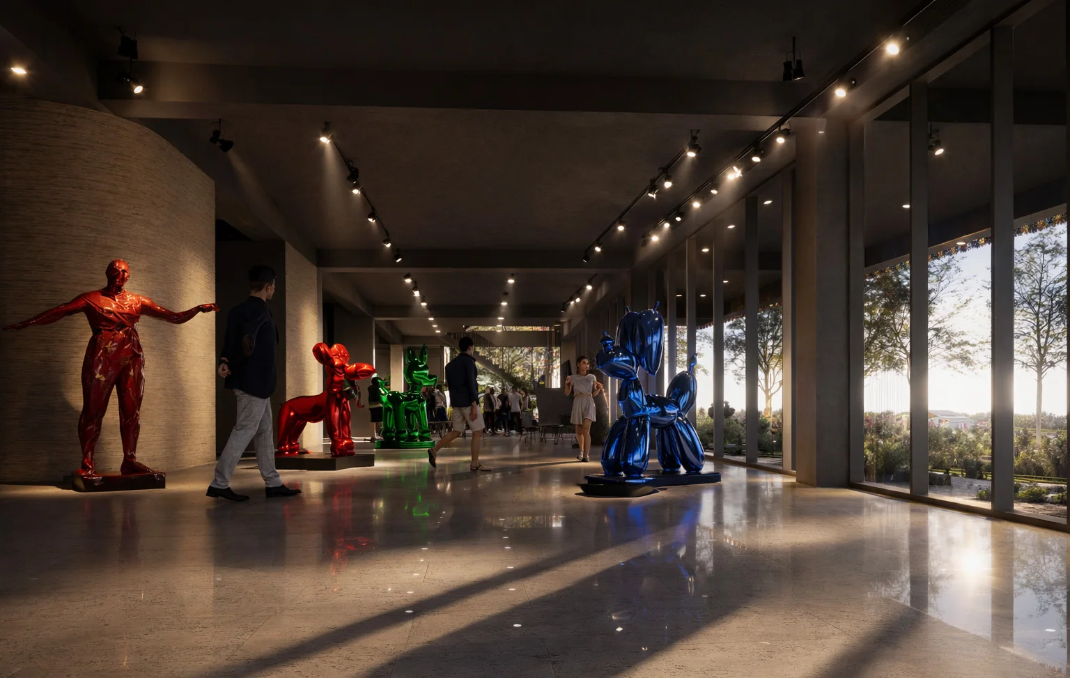 Espacio de exhibición.