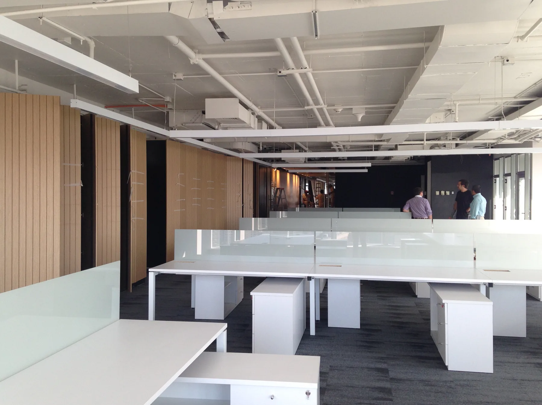 Open work area